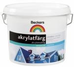 BECKERS - Akrylatfarg краска полуматовая латексная для деревянных фасадов 0,9л.