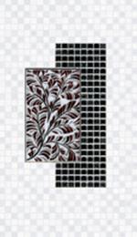 InterCerama - Rune плитка 23x40 см арт.: Д 031 декор красный