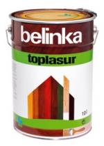 Белинка - Toplasur - Декоративное лазурное покрытие для защиты древесины №18 Красная 10л.